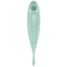 Satisfyer Stimulateur à clitoris connecté Twirling Pro Satisfyer Vert